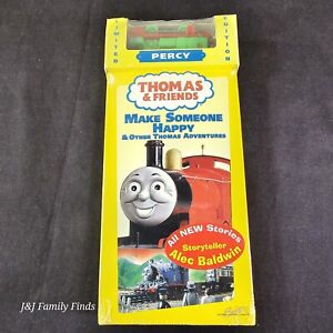 SEALED Thomas and Friends Make Someone Happy VHS W/ Limited Edition PERCY NEW