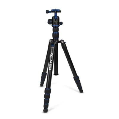 Promaster XC-M 525 Aluminum Tripod W/ Ball Head -- Blue & Black #4077 - Image 1 of 4