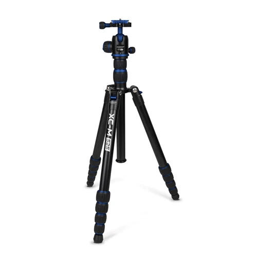 Promaster XC-M 525 Aluminum Tripod W/ Ball Head -- Blue & Black #4077 - Image 1 of 4