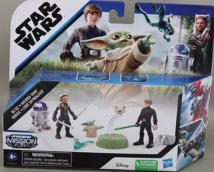 Star Wars Mission Fleet R2D2, Ahsoka, Grogu, Luke Skywalker 4 Pack Action Figure - Picture 1 of 4