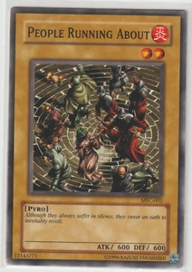 YUGIOH! PEOPLE RUNNING ABOUT CARD - UNLIMITED EDITION NM - MFC-001 - FREE UK P&P - Picture 1 of 2