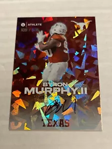 2023 ONIT TEXAS LONGHORNS BYRON MURPHY II 109/535 ON CARD ROOKIE AUTO SP T1 - Picture 1 of 2