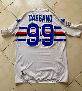 Maglia shirt cassano sampdoria autografata - Foto 1 di 5