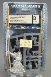 Warhammer 40k 44-38 Dark Angels Portatore di Standard Bethor Peltro Metallo 2000 Fuori Produzione - Foto 1 di 3