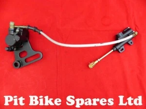 Pit Bike 200mm Complete Rear Brake Assembly System For CRF50. SDG 15mm Caliper - Picture 1 of 3