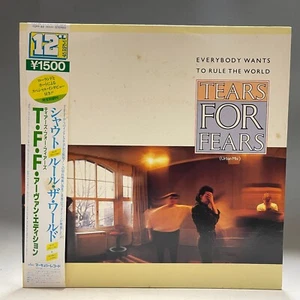 TEARS FOR FEARS EVERYBODY WANTS TO RULE WORLD 12" OBI Vinyl Record LP Japan - Bild 1 von 4