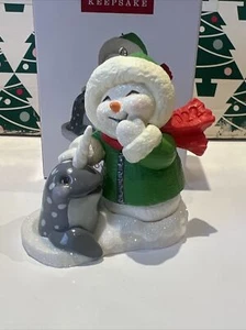 Snow Buddies 25. Weihnachtsbaum Punze Andenken Ornament Neu im Karton; - Bild 1 von 16