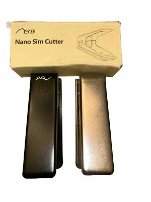 Mobile Cellphone Phone Sim Card Steel Press Cutter Mini Micro Nano Lot Of 2 - Image 1 of 4