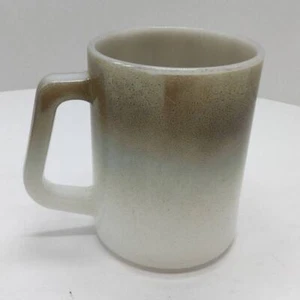 Vintage Federal Glass Company Brown Milk Glass Coffee Cup - Picture 1 of 4