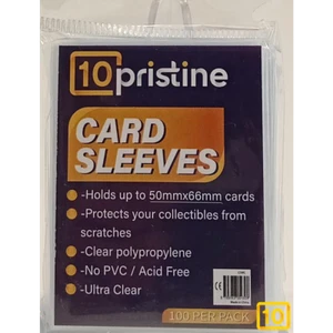 Sleeves 10Pristine 50x66mm 100pcs - Imagen 1 de 1