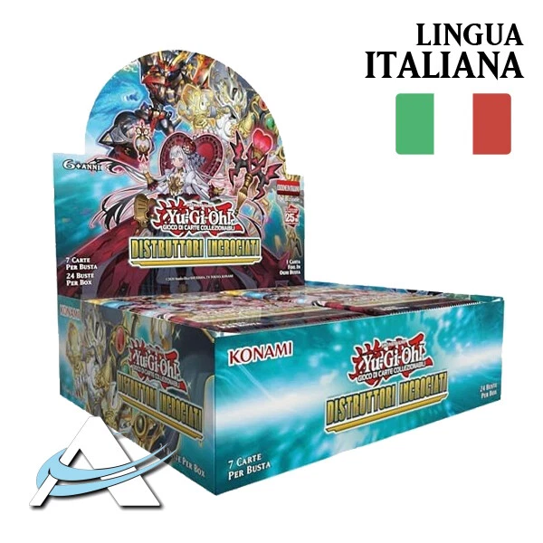 YUGIOH Box DISTRUTTORI INCROCIATI / CROSSOVER BREAKERS CRBR ITA ANDYCARDS Asta - Immagine 1 di 1