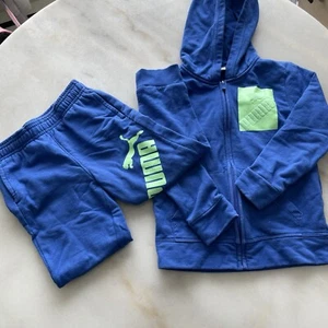 Puma Kids Sweatsuit Size 5 - Picture 1 of 5