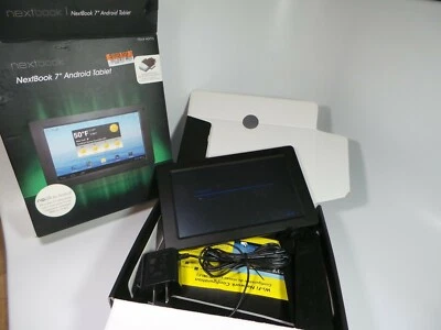 Nextbook 7" Quad Core Android Tablet Wi-Fi 4GB Black NEXT7s - Image 1 of 4