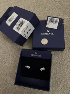 Swarovski Bow Earrings New - Picture 1 of 4