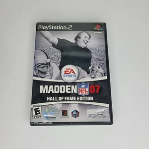 PS2 Madden NFL 07: Hall of Fame Edition (Sony PlayStation 2, 2006) PS2 Complete - Picture 1 of 4