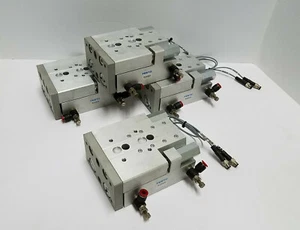 (Lot of 4) Festo SLT-25-50-P-A Powerful Pneumatic Linear Mini Slide 50mm Stroke - Picture 1 of 10