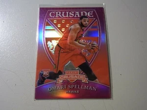 2018-19 Panini Chronicles Crusade PINK #28/75 Omari Spellman #548 Rookie - Picture 1 of 2