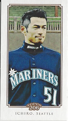 2006 Topps 206 ICHIRO Seattle Mariners Old Mill Mini #52 - Image 1 of 2