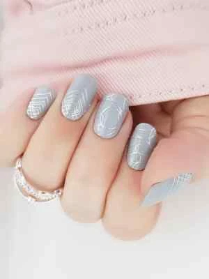 Nagelfolie, selbstklebende Nagelfolie, Nailwraps - Bild 1 von 4