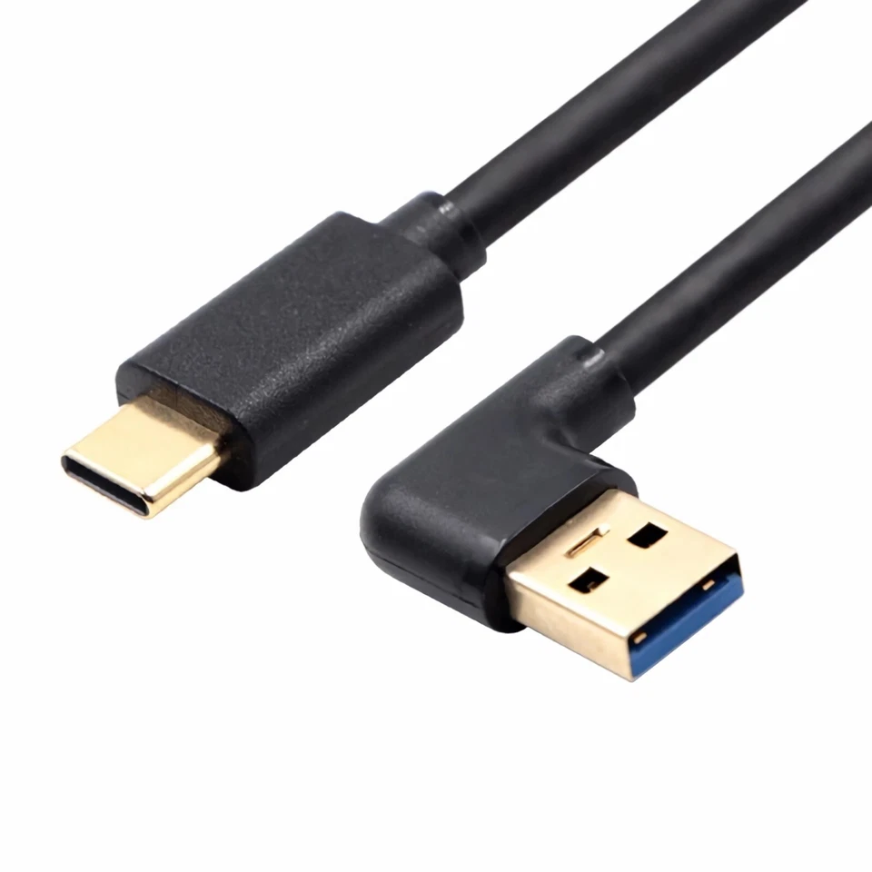 M44 50cm USB Cable 3.0 A Upwards Left On Type-C Data Charge for PC Mobile Phone - Image 1 of 4