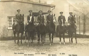 RPPC Guerra Civil Española Capitán Fernández Cavanillas Navarro Macorra Coronel Sanch - Imagen 1 de 2