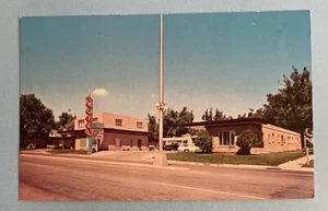 RAWLINS Wyoming WY The Rawlins Motel Vintage Roadside Postcard W. Spruce - Picture 1 of 2