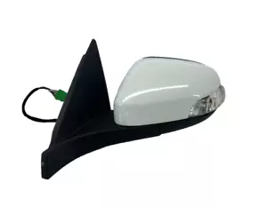 VOLVO C30 WING MIRROR POWERFOLD PASSENGER LEFT FACELIFT IN WHITE-614 2006-2013 - Picture 1 of 12