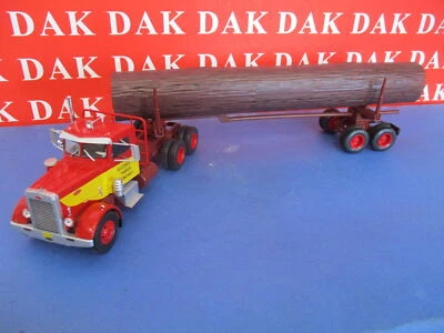 Die cast 1/43 Modellino Camion Truck Peterbilt 281 Trasporto Legname 1982 - Immagine 1 di 4