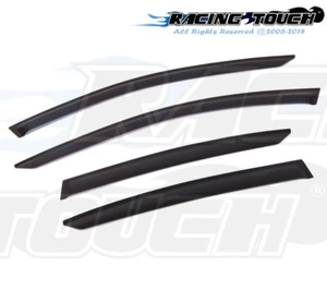 Dark Smoke Outside Mount Visor Rain Guard 4pcs For BMW 528i 535i 550i 2011-2015 - Bild 1 von 6