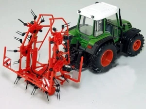 Diecast Kuhn 1:32 Scale GF6502 Tractor Trailer Kuhn Hay Raster Collection - Picture 1 of 14