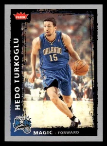 Tarjeta de baloncesto mágica Fleer Hedo Turkoglu #20 2008 de Orlando - Imagen 1 de 2