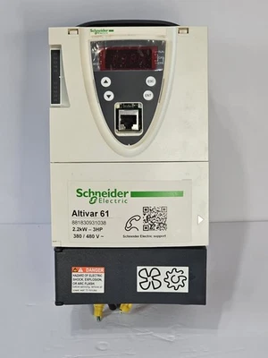 Schneider Square D ATV61HU22N4Z Altivar 61 VFD 3HP - Image 1 of 4