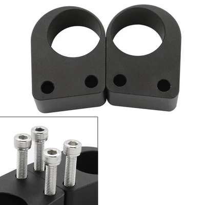 Handlebar Riser Spacer Kit For Kawasaki Ninja EX250 250R 300 300R 2008-2019 - Image 1 of 4