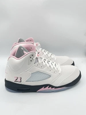 Nike Air Jordan 5 Retro OG Medio Suave Rosa HQ7978-102 Hombres Talla 14 Sin Tapa de Caja Foto 1 de 4