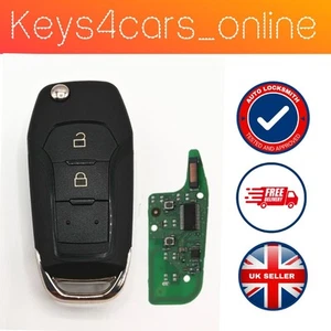 OEM Ford Mondeo, KA, Galaxy, S-Max 2 Button Remote Key 434Mhz ID49 - Picture 1 of 1