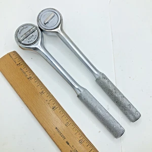(2) Juego de llaves de trinquete Challenger Tools 3/8" de colección cabeza redonda EE. UU. - Imagen 1 de 16