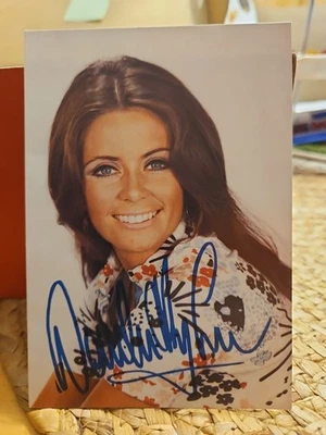 Wencke Myhre, handsignierte Autogrammkarte  - Bild 1 von 2