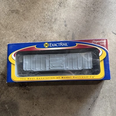 ExactRail P-S 5277 Waffle Side Box Car Undecorated EPS-90300 New In Box - Image 1 of 3