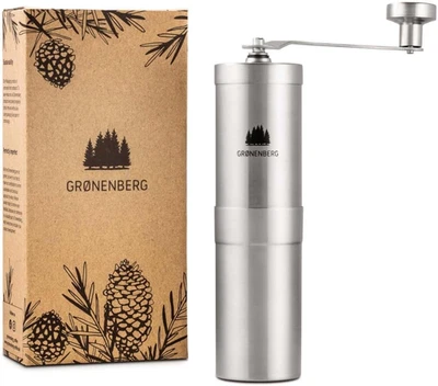 Macina Caffé Manuale, Regoliable | Macinacaffè in Acciaio Inossidabile (Inox) |  - Immagine 1 di 4