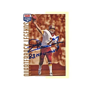 Joe Theismann handsignierte Trading Card mit 83 NFL MVP Aufschrift (CX Auth) - Bild 1 von 2