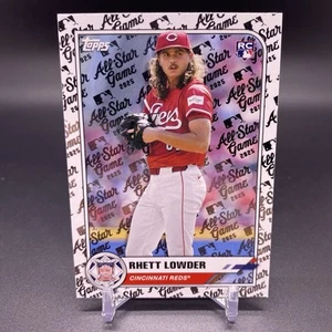 2025 Topps Rhett Lowder RC Atlanta All-Star Game Cincinnati Reds Rookie #91 - Picture 1 of 2