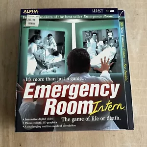 EMERGENCY ROOM INTERN - (PC, CD-ROM, 1997) - BIG BOX EUC - Picture 1 of 5