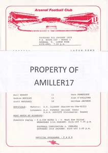 Arsenal v Millwall Junior Floodlit Cup 1st Round Programme 13/9/1988 - Picture 1 of 1