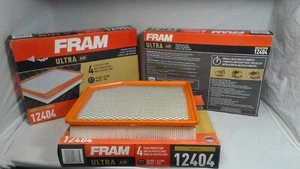 3 FRAM AIR FILTER 12404 ULTRA PREMIUM AIR FILTER FOR CADILLAC, GM, & CHEVROLET - Bild 1 von 5