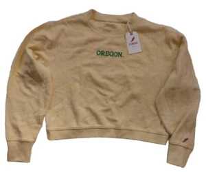 Oregon Ducks League 91 kurz geschnittener Pullover Sweater Damen Medium neu mit Etikett $ 74,99 UVP - Bild 1 von 8