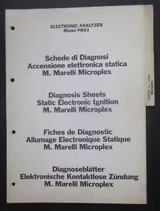 Lancia Thema i.e. diagnosi accensione el statica Marelli Digiplex analyzer PR01 - Foto 1 di 4