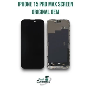 iPhone 15 Pro max Screen Glass Replacement OLED LCD Original Apple OEM Grade A - Picture 1 of 5