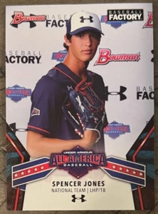 2018 BOWMAN SPENCER JONES UNDER ARMOUR ALL-AMERICA CARD #UAN-11 - Picture 1 of 2