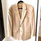 Peter&#39;s Clothiers Men&#39;s Vintage Tan Two Button Fully Lined Camel Hair Blazer