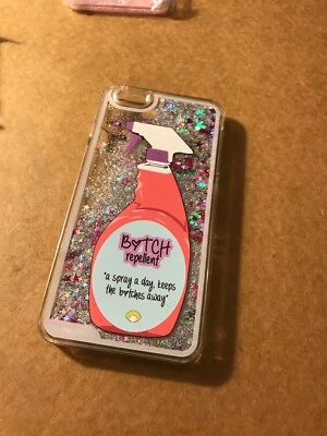 Case Only For Iphone 6plus 6splus Glitter Liquid Brand New - Image 1 of 4